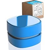 【雑誌掲載×3万台出荷】卓上クリーナー 乾電池式 デスククリーナー 消しカスクリーナー スイコム お子様の自主性育む掃除機 おしゃれデザイン コードレス CHO-JU (青)