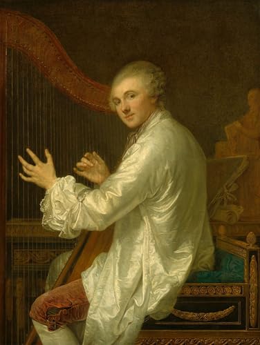 Toile ange par Jean Baptiste Greuze peinture moderne décoration de salon 60x90cm