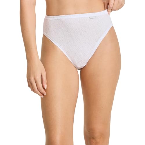 Image of Jockey Women's Underwear Plus Size 100% Cotton Elance French Cut - 3 Pack