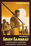 ART.COM Wall Art Print Seven Samurai, Italian Movie Poster, 1954, 12' x 18'