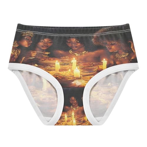 African American Black Womens Dinning Party Toddler Girls's Underwear 2T 202b8901 - Main Image