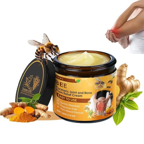 Pomada de veneno de abeja, crema de veneno de abeja,Crema relajante muscular profunda, pomada antiinflamatoria,Cremas de fitness musculares adecuadas para recuperación después del entrenamiento (1PCS)