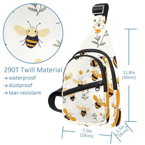 Sac de poitrine méduse colorée pour femme et grand sac de voyage léger à bandoulière - 4
