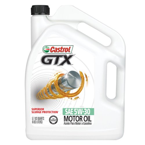 Castrol 03569 GTX 5W-30 Conventional Motor Oil - 5.1 Quart