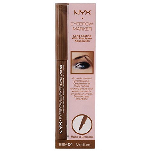 NYX Eyebrow Marker Long Lasting with Precision Application Color Ebm01 Medium
