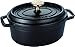 STAUB Cocotte Casseruola Ovale, Ghisa, Nero, 17 cm