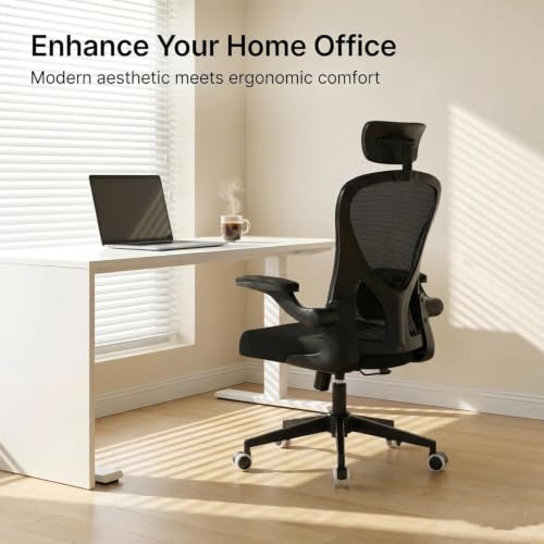 Image of Ergonomic Office Desk Chair High Back Mesh Computer Chair