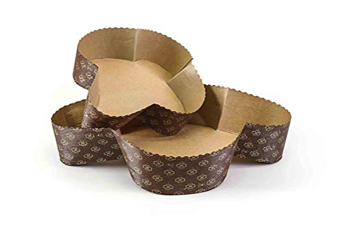 Siccardi Confezione 10 Pezzi Stampo Colomba in