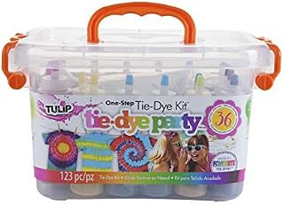 Tulip One-Step Tie-Dye Kit Party Creative Group Activities, All-in-1 DIY Fashion Dye Kit