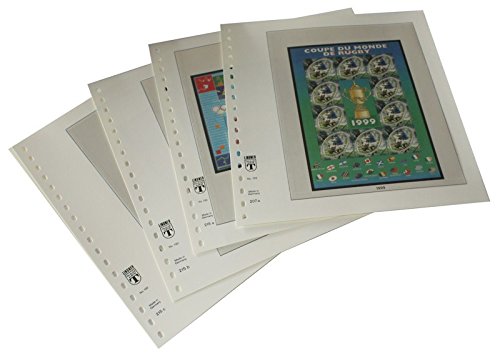 Feuilles LINDNER France Petits Blocs 1999-2002 pour album
