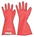 Salisbury Red Electrical Gloves, Natural Rubber, 00 Class, Size 8 8 Red Natural Rubber E0014R/8-1 Each
