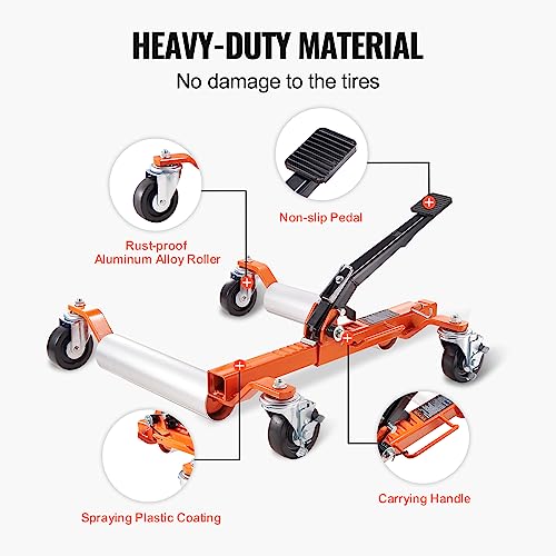 Vevor 1500 LBS WHEEL DOLLY Dolly, 1 Piece Wheel Dolly Car Skate thumb #4