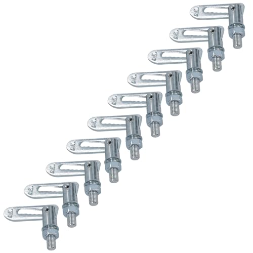 Cierres Antiluce M8 x 20 mm para puertas de remolques y cartolas, pack de 10 unidades