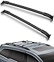 cciyu Roof Rack Cross Bars for Chevy Tahoe for GMC Yukon for Chevy Suburban for Cadillac Escalade 2015-2020 Aluminum 220LBS Cargo Luggage Carrier Bike Rack for SUV, Black/2pcs