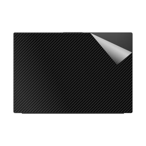 PDA工房 スキンシール LIFEBOOK UHシリーズ UH-X/J3, UH90/J3, UH75/J3, WU5/J3, WU4/J3, WU2/J3 対応 【カーボン調・ブラック】