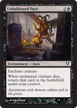 Magic The Gathering - Unhallowed Pact (124) - Avacyn Restored