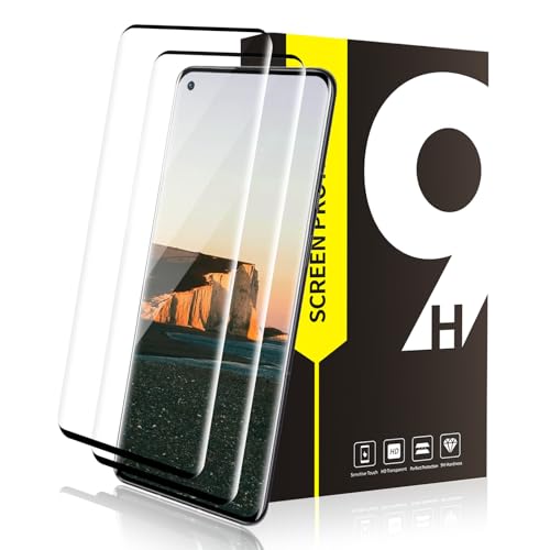 Bodyguard 2 Stück Schutzfolie für Panzerglas für Oneplus 9 Pro 5G HD Klar 9H Gehärtete Glas Anti-Kratzer No-Bubble One Plus 9 Pro Displayschutz Full Coverage Staubfrei Installation Hartglasfolie