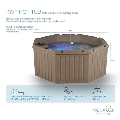 Inflatable Hot Tub with Jet Massage