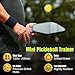 Mini Pickleball Training Balls - Warm Up Pickleball Drills, Enhance Reaction Time & Hand-Eye Coordination | Ideal Gift for All Ages and Skill Level (Yellow)