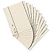 Produktbild Oxford Trennblätter aus Recycling-Kraftkarton für DIN A4 100er Pack mit Perforation mit Linienaufdruck chamois Trennlaschen Trennblätter Ordner Register Kalender Blauer Engel