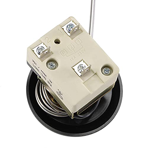 Uxcell A20092300UX0147 1No 1Nc 250V 16A 50-300C Temperature Control Switch Capillary Thermostat thumb #3