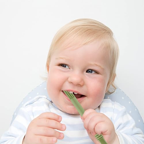 Image of Lefan Silicone Tube Teething Toys for Babies 6-18 Months Teether Tube Chew Straw Sensory Toy for Infant Toddlers Silicone Tubes Teething Toys for Babies Learning Developmental Multicolor (Round-1Pcs)