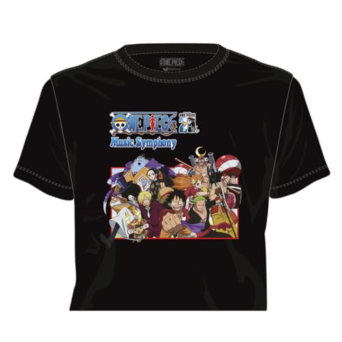 T-shirt One Piece Music Symphony vêtement en coton durable qui ne rétrécit pas