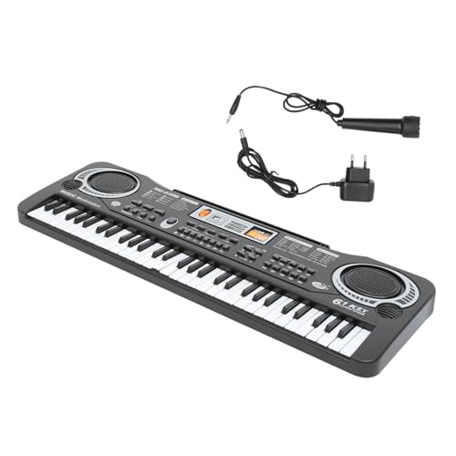 FRCOLOR Teclado de Piano Electrónico Educativo Teclas para Juguete Musical Multifuncional para Aprendizaje Temprano y Coordinación Visual Auditiva Regalo Didáctico para Principiantes