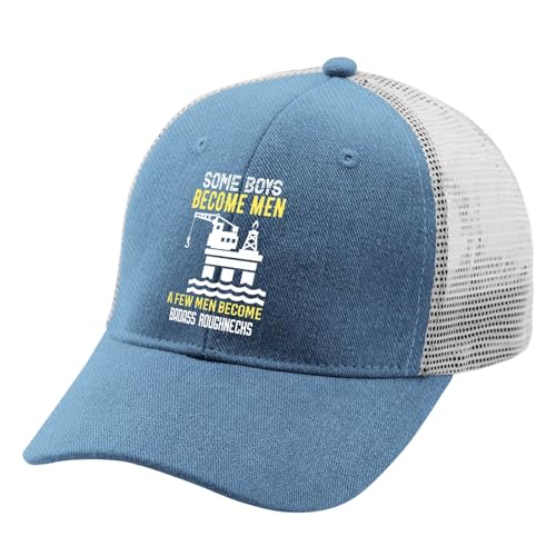 Some Boys Become Men A Few Men Become Badass-aoughnechs Trucker Hat Outdoor2