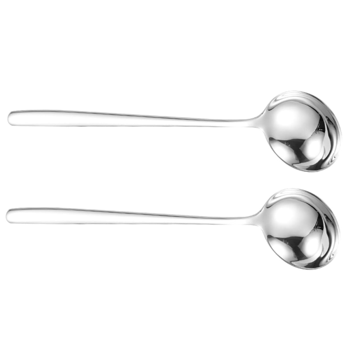 Amosfun 6 Pz Cucchiaio in Acciaio Inossidabile Cucchiaio Di Riso Da Minestra Multifunzione Di Porridge Paletta Da Tè Cucchiai Da Mestolo Cucchiai Per Mescolare Silver