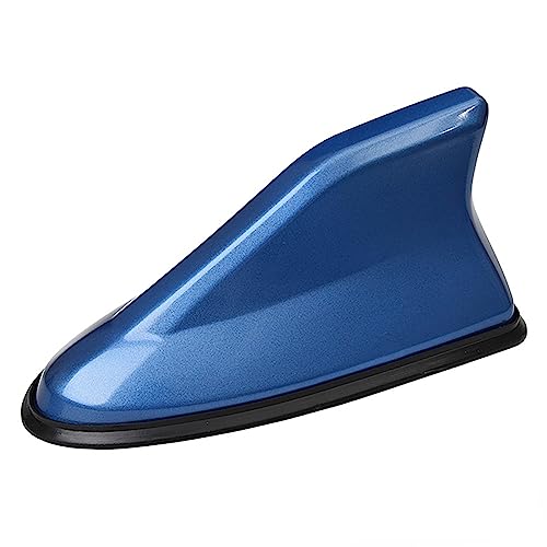 GENTRE Antenne Requin de Voiture pour Fiat Viaggio Ottimo Bravo Punto Abarth stilo ducato palio,D'antenne D'aileron De Requin Voiture Antennes De Toit AM FM Radio Signal,E-Blue