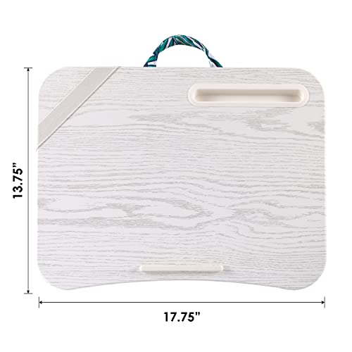 Image of LAPGEAR Designer Lap Desk - Tropical Palm Leaves, Fits 15.6 inch Laptops