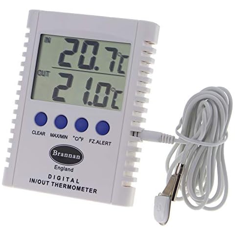 Brannan Digital Max Min Thermometer with Probe Cover