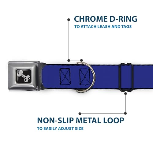 Collier de chien Buckle Down Royal os réglable 11-43,2 cm pour canidé Medium - 6