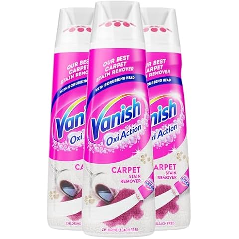 Vanish Oxi Action Carpet Stain Remover 195ml Cover