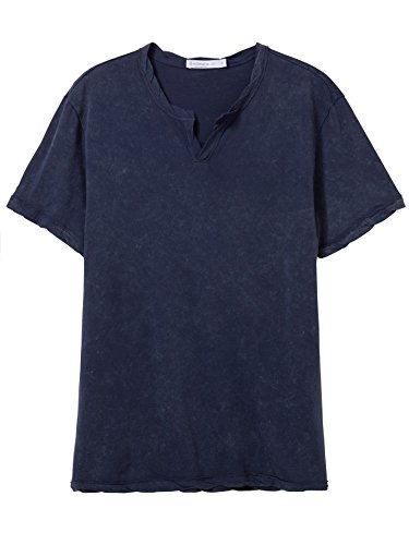 Alternative Men's Organic Pima/Denim Wash Moroccan, Blue Jeans, M