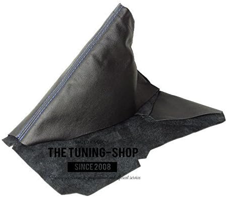 Ltd for Toyota Gt-86 Subaru BRZ 2012-2016 E Brake Boot Black Leather with Blue Stitching