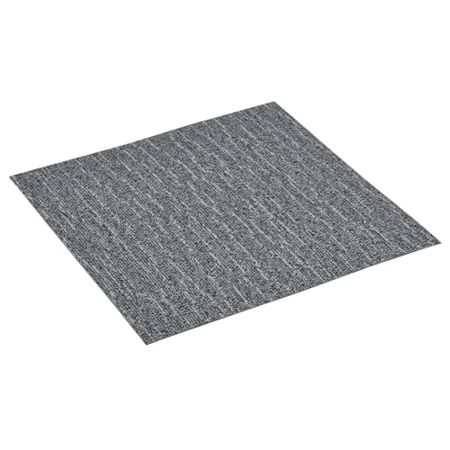 LAPOOH Tarimas Autoadhesivas 20 Piezas, Suelo Autoadhesivo, Parquet Laminado para Suelo, Suelo Click, Lamina De PVC, Suelo Adesivo Interior, PVC 1,86 m² Gris