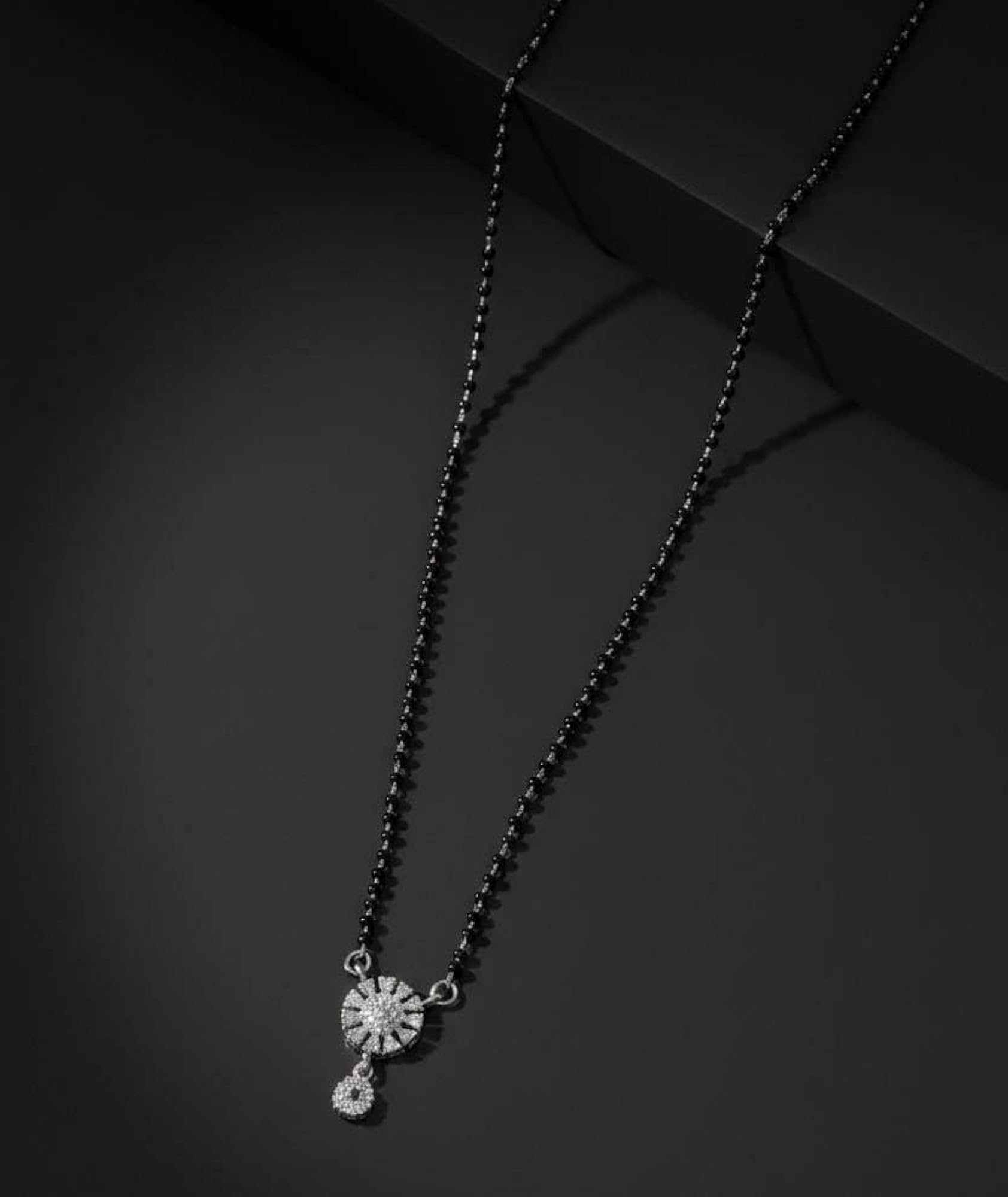 Aarikaa Classic Elegance Mangalsutra Necklace, Modern Design