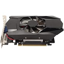 Tarjeta Gráfica AMD HD7670, 4GB GDDR5 128bit 4096MB PCI Express X16 Tarjeta Gráfica para Juegos, Frecuencia de 1000MHz/3600MHz, Ventilador de Enfriamiento único, HDMI, DVI, Puerto VGA, DirectX 11