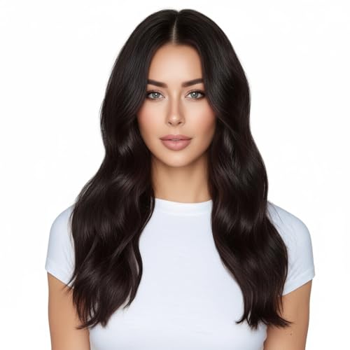 Full Shine 24 Inch Clip on Hair Extensions for Women
