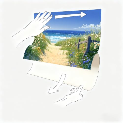 Calcomanías de pared playas autoadhesivas vinilo decorativo casa 6