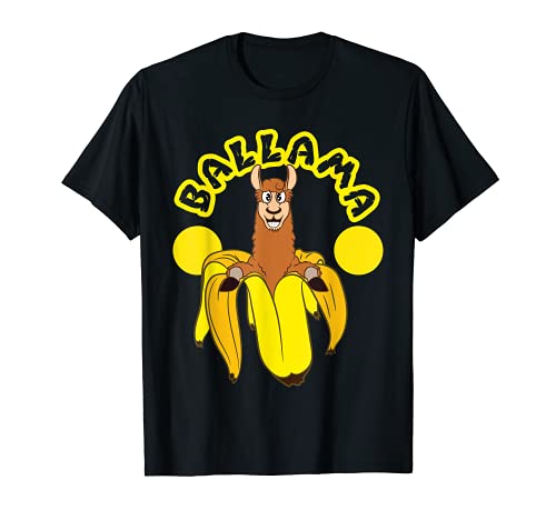 Llama Design - Ballama - Funny Llama à l'intérieur d'une T-Shirt