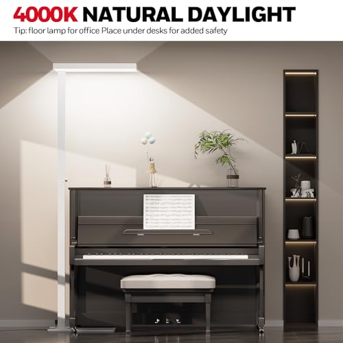 Image of Honeywell 02E Max Sunturalux LED Floor Lamp 16000LM for Home Office