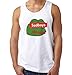 Sadboys Pepe Frog Parodia Divertida T-Shirt Tank Top Camiseta de Tirantes Sin Mangas para Hombre Blanca S