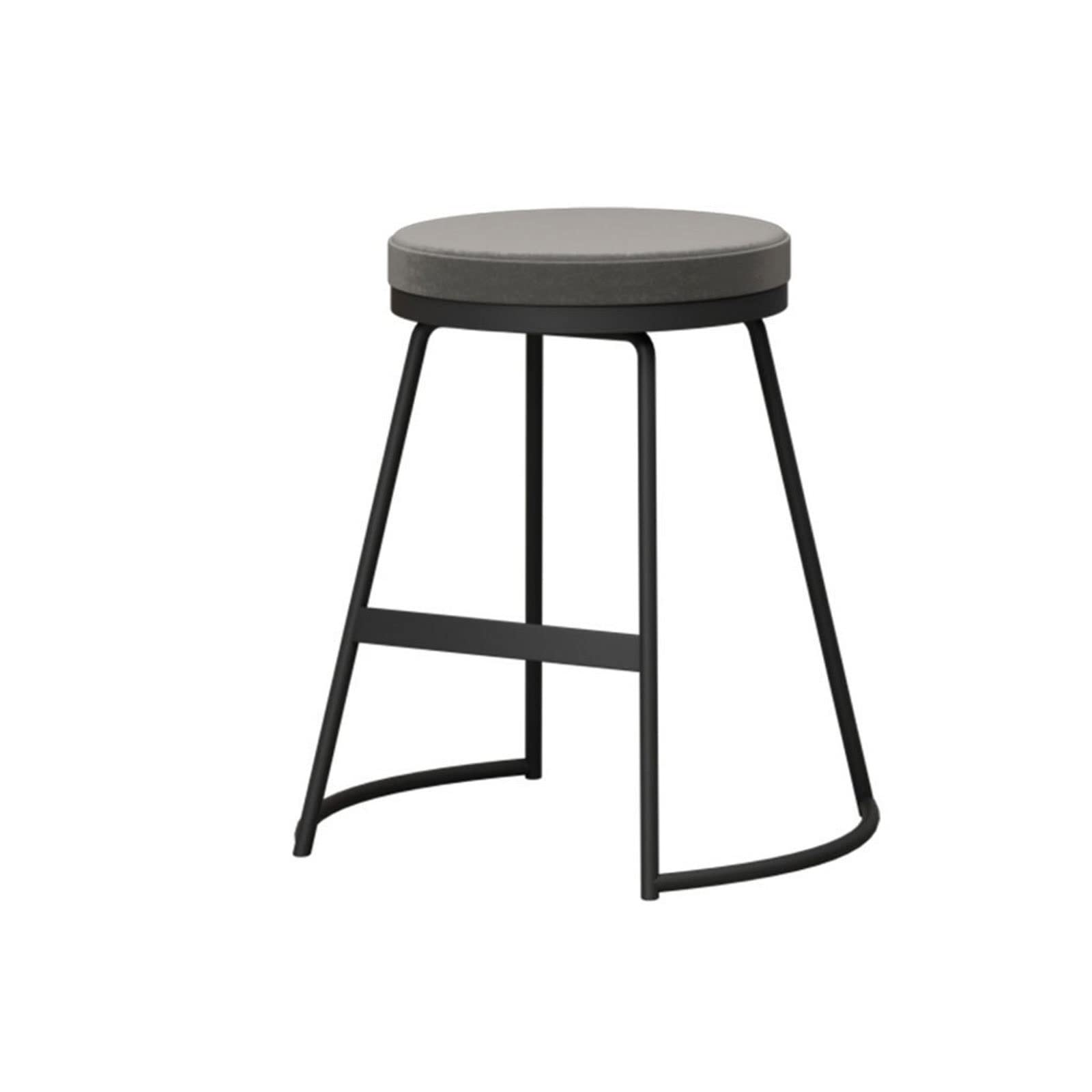 Tabouret de bar de cuisine stable en fer forgé contre manque place