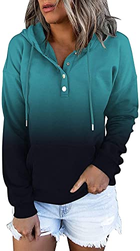 KISSMODA Womens Hoodies Crewneck Long Sleeve Pullovers with Pocket Casual Trendy Sweatshirts