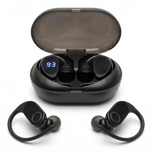 Fones de Ouvido Esportivos TWS Bluetooth Sem Fio Casenn