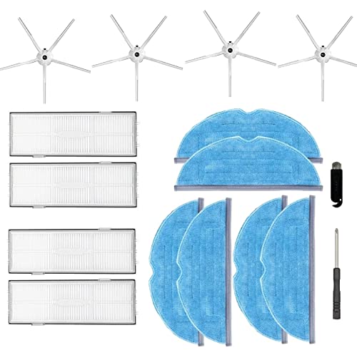 Roborock S7 Zubehör Ersatz Kompatibel für Roborock S7 S7+ T7 T7S T7 Plus T7S Plus MaxV T7s T7s Plus Roboterstaubsauger Ersatzteile Cover