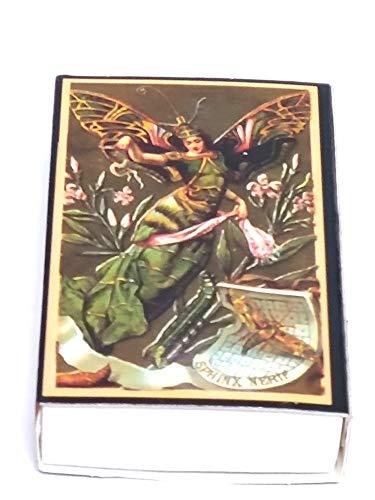 Decorative Mini Matchbook Set Of 6 Strike-On Box Matches, Candle And Fireplace Wood Matches (Fairies) #TOP5